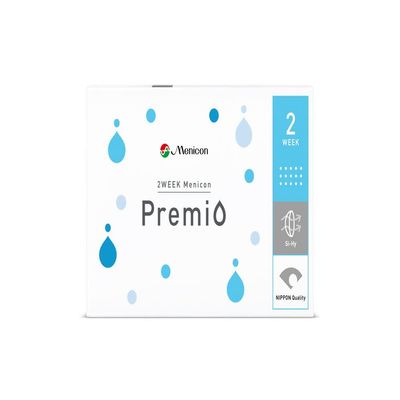 Menicon Menisoft S 2-Week Soft Contact Lenses, 6 ct / BC 8.30 mm / DIA 14.00 mm / +4.5 Diopters
