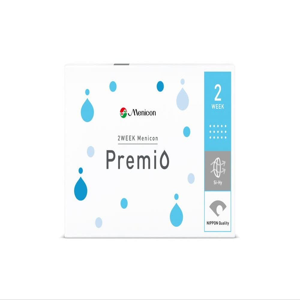 Menicon Menisoft S 2-Week Soft Contact Lenses, 6 ct / BC 8.30 mm / DIA 14.00 mm / +4.5 Diopters