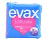 EVAX Cottonlike Normal Plus Feminine Pads with Wings, 2-Pack of 8 (16 Pads), 100% Clean, 0% Odor view 1
