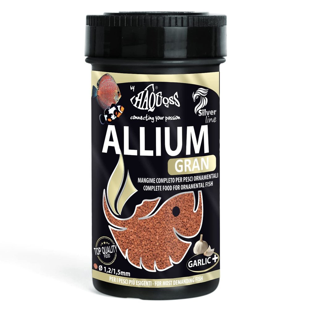 Haquoss Allium Gran Garlic Granules for Discus, 250 ml/137 g