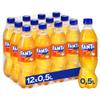 Fanta Orange Soda, Single-Use Bottles, 12 x 500 mL view 1