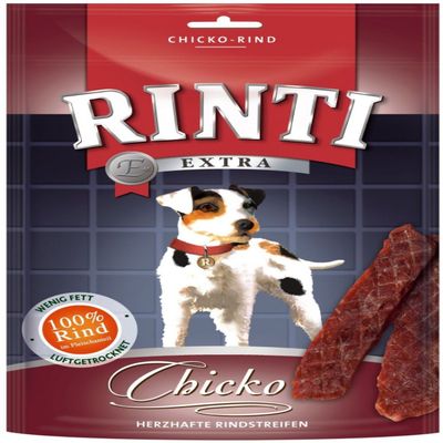 Rinti | Extra Chicko - Savory Beef Strips | 12 x 60 g