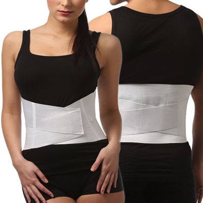 Tonus Elast Back Brace with Splints and Hook-and-Loop Closure