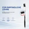 TRISA Profilac Fine Tip Sensitive Soft Toothbrush, Black/White view 2
