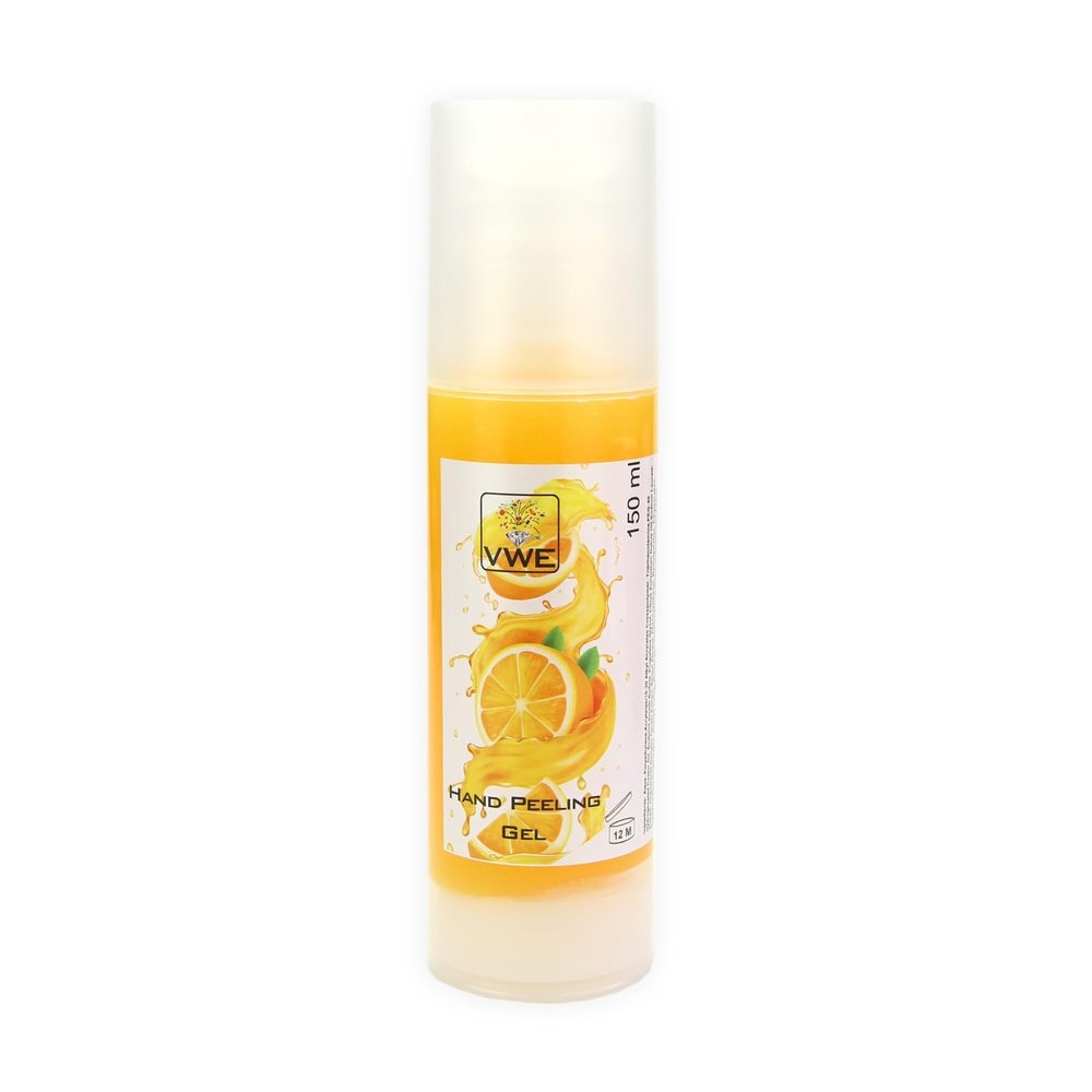 Hand and Nail Care Hand Exfoliating Gel with Orange Scent, 150 ml