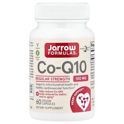 Jarrow Formulas Co-Q10 Supplement, 100 mg, 60 Capsules