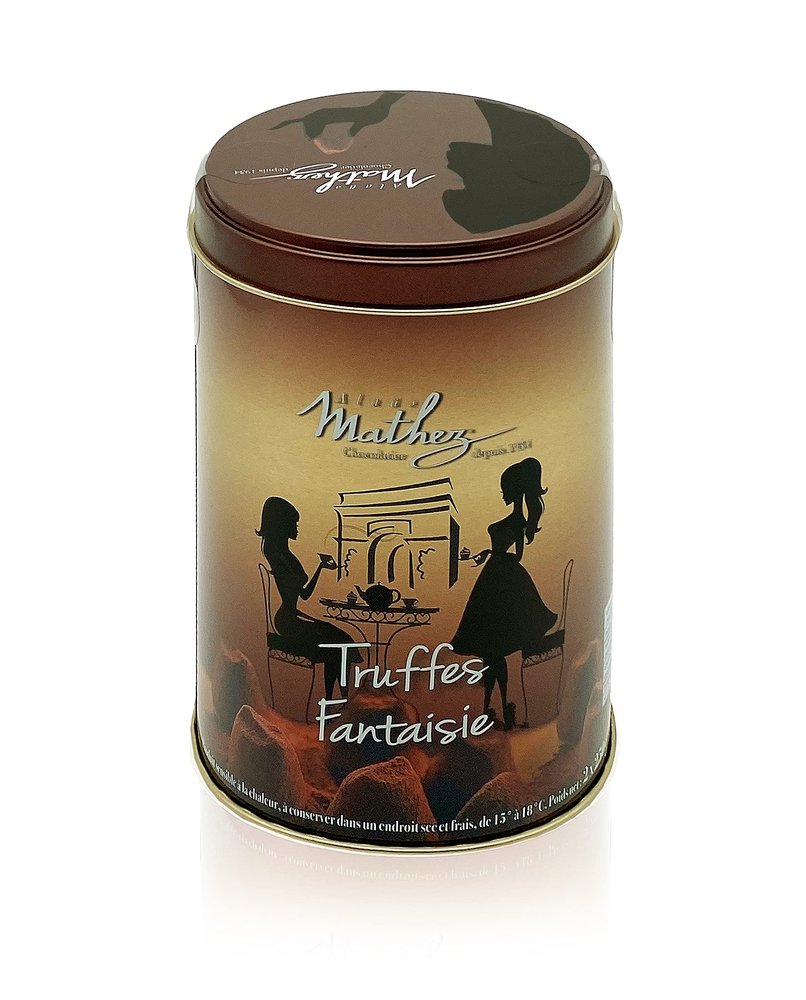 500 g Chocolat Mathez French Cocoa-Powdered Chocolate Truffles, Fantaisie