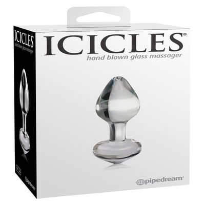Pipedream Icicles No. 44, Clear, 8 cm