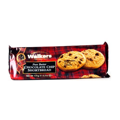 Walkers Chocolate Chip Shortbread, Cello 175 g