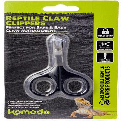 Komodo Reptile Nail Clippers, Ergonomic Design, No Crushing