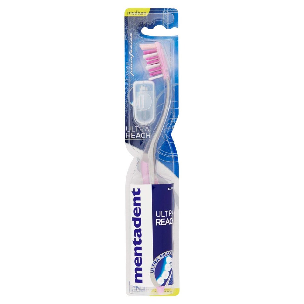 Mentadent Tech Style Ultra Reach Toothbrush