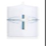 Baptism Candle for Boys with Personalized Name Decoration, 50 x 265 mm, No. 102