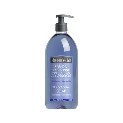 Le Comptoir du Bain Olive-Lavender Traditional Marseille Soap, 1 L