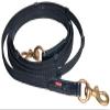 Karlslund Supergrip Reins with Stops, Black, Chrome view 2