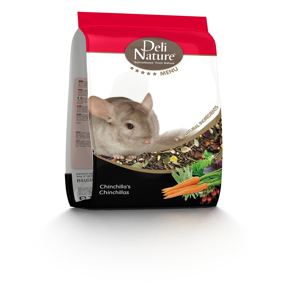 Deli Nature 5-Star Chinchilla Food with Rosehip, 2.5 kg
