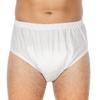 SUPRIMA 1207 Men's Pull-On PVC Incontinence Brief, White, Size L view 2
