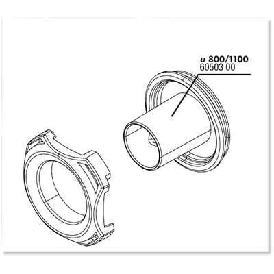JBL Cover + Hose Connection ProFlow u800/1100