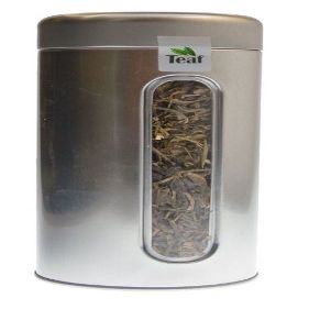 ASSAM BROKEN ORANGE PEKOE Black Tea in Silver Round Tin, 100 g