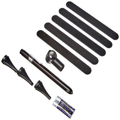 Gima Delta Penlight and Otoscope Kit, LED, Black