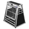 ALPUNA N28 Aluminum Dog Crate 759973 cm, Car Dog Crate with Emergency Exit for Safe Transport in the Trunk view 1