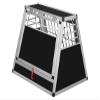 ALPUNA N28 Aluminum Dog Crate 759973 cm, Car Dog Crate with Emergency Exit for Safe Transport in the Trunk view 3