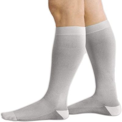 JUZO Dynamic Cotton Rib K2 AD Short, Size 1, Anthracite, 2-Pack