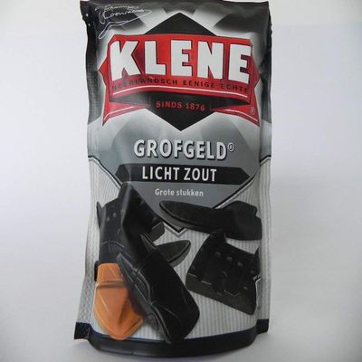 Klene Grof Geld Lightly Salted Licorice, 230 g