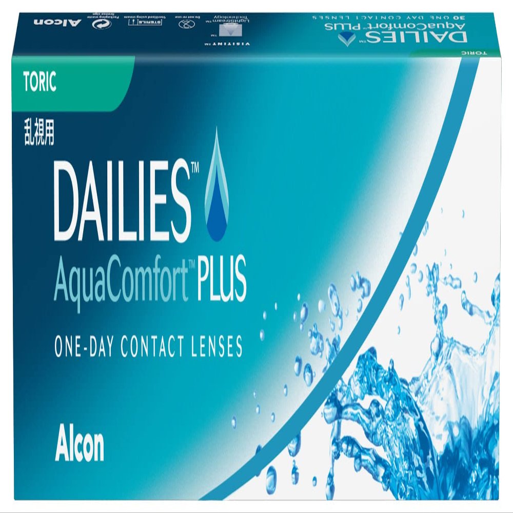 DAILIES AquaComfort Plus Toric | 30 ct | CYL -0.75 | Axis 160 | +2.00 D