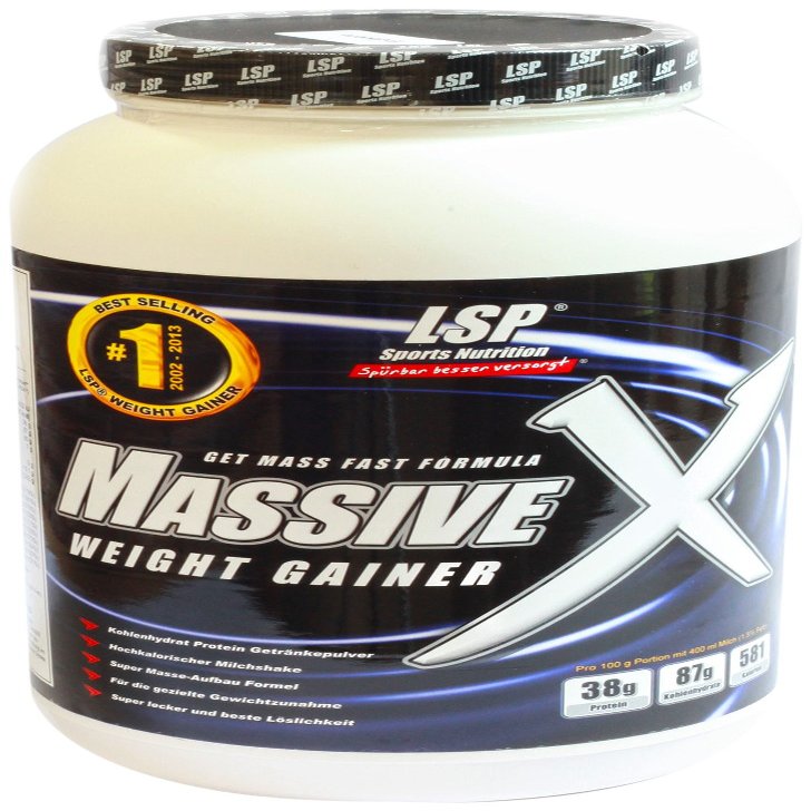 LSP Massive X Vanilla, 1 Pack (1 x 1.2 kg)