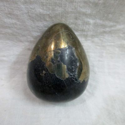 Jet International Rare Pyrite Gemstone Egg 90g
