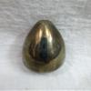 Jet International Rare Pyrite Gemstone Egg 90g view 2