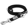 BedDog Spike Dog Leash, Adjustable to 3 Lengths, Double Leash, 2 m, Black/Neon view 1