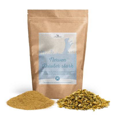Krauterie Nerven Kräuter stark for Dogs, Powder (1,000 g)