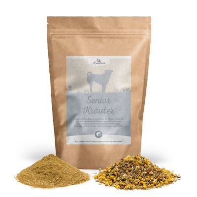 Krauterie Senior Herbs for Dogs, Cut (250 g)