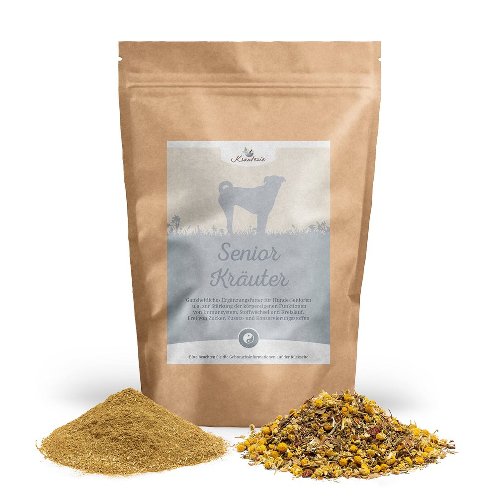 Krauterie Senior Herbs for Dogs, Cut (250 g)