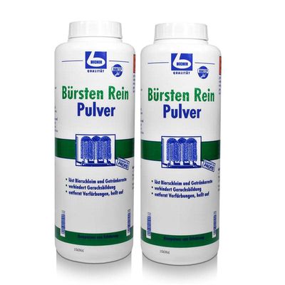 Dr. Becher Bürsten Rein Powder 750 g Prevents Odor Formation (2-Pack)