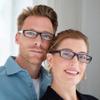 OPULIZE Black Reading Glasses, +2.50, Lightweight 2-Pack, Designer Style, UVR2PK032 view 3