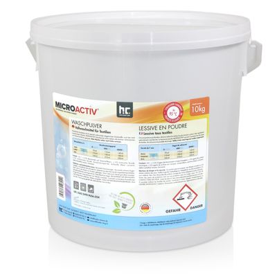 1 x 10 kg Laundry Detergent Powder in a 10 kg Bucket