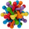 Arquivet Irregular Ball for Dogs, 10 cm, Multicolor view 3