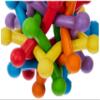 Arquivet Irregular Ball for Dogs, 10 cm, Multicolor view 4