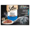 Sheba Cat Food Fish Selection Mini-Fillet in Sauce, 12 x 85 g Pouches view 1