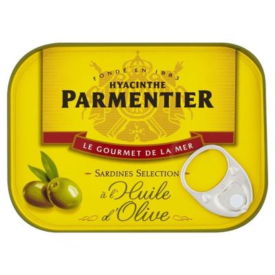 H. Parmentier Sardines in Extra Virgin Olive Oil 135g