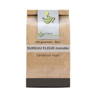 Whole Elderflower Herbal Tea, 100 g, Sambucus nigra