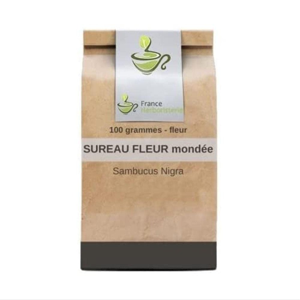 Whole Elderflower Herbal Tea, 100 g, Sambucus nigra