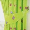 Girls' Lime Green Fairytale Princess Butterfly Bedroom Curtains, 66 x 54 in, by Your Home Online view 1