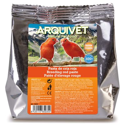 Arquivet Red Breeding Paste, Bird Food, 300 g