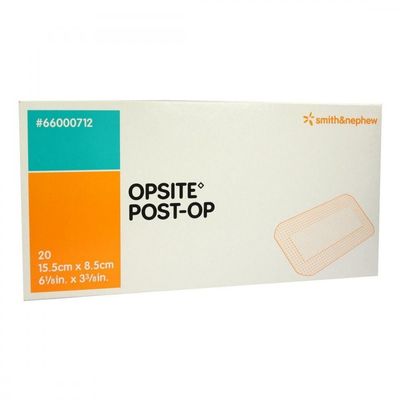 OPSITE Post-OP Dressing 8.5 x 15.5 cm, Individually Sterile, 20 x 1