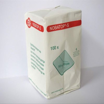 NOBATOP S Compresses, 10 x 10 cm