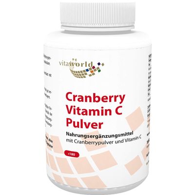 Cranberry Plus C 400 mg Capsules, 180 Count