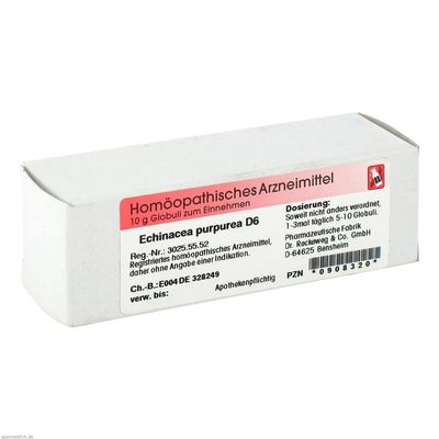 ECHINACEA PURPUREA D6 Globules, 10 g
